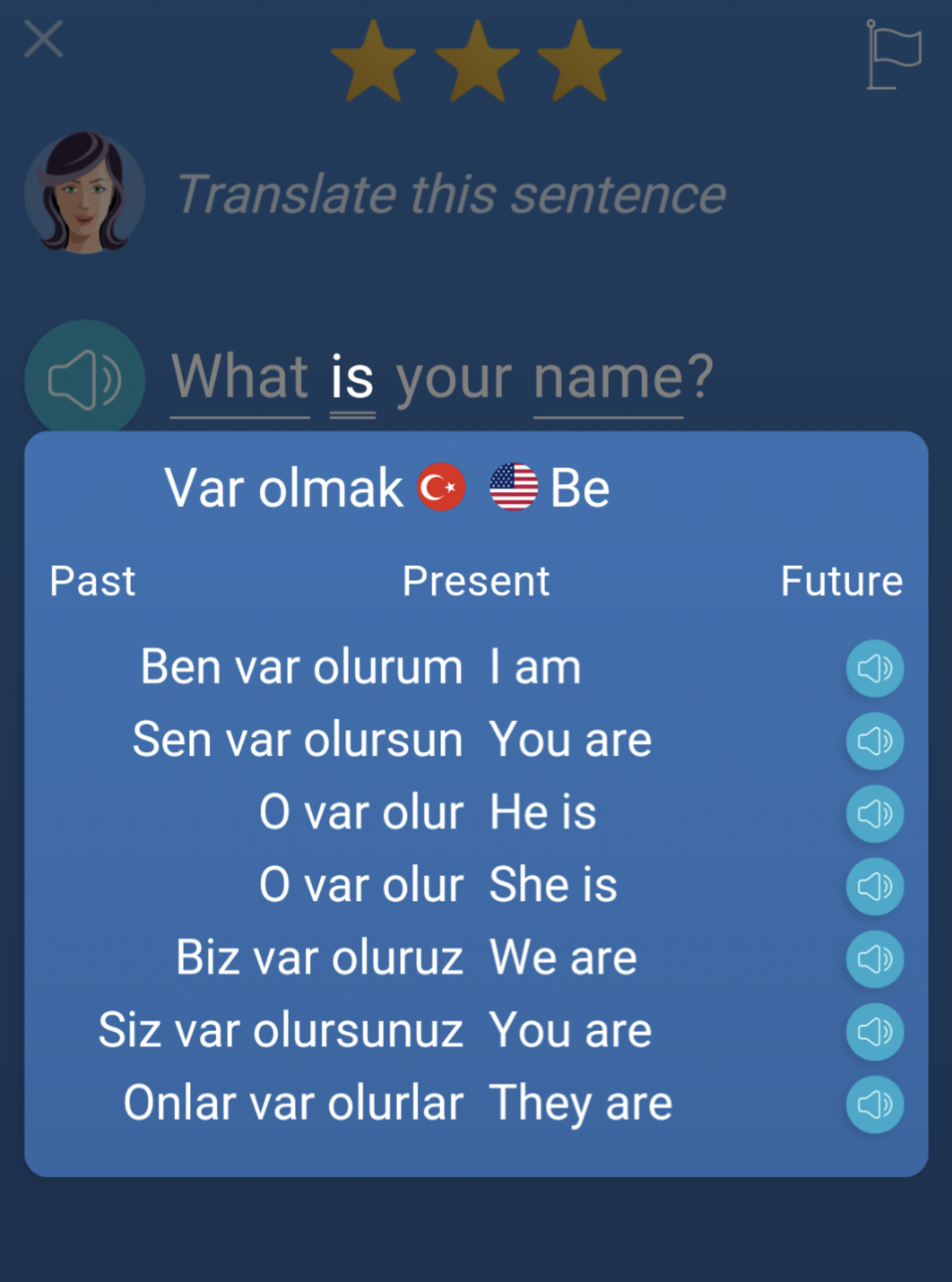 mondly bad translation of Turkish grammar
